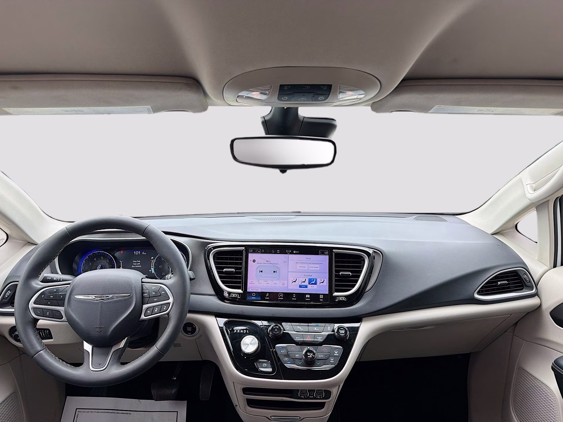 2023 Bright White Clearcoat Chrysler Pacifica Touring L FWD Van