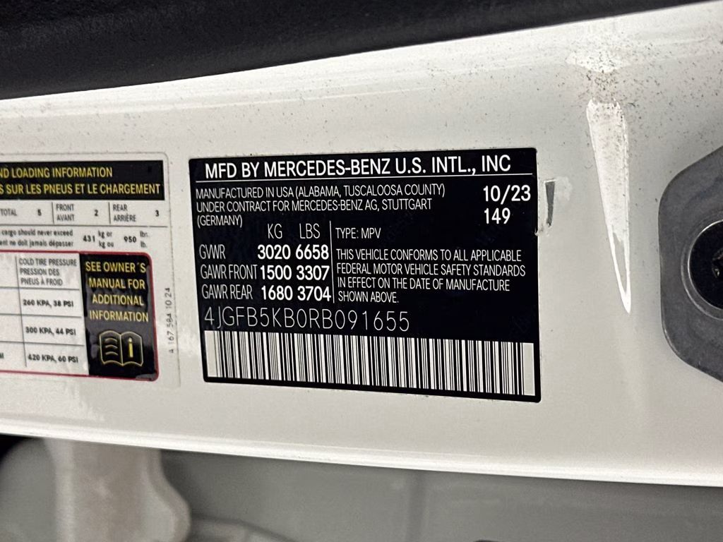 2024 Polar White Mercedes-Benz GLE GLE 450 AWD SUV