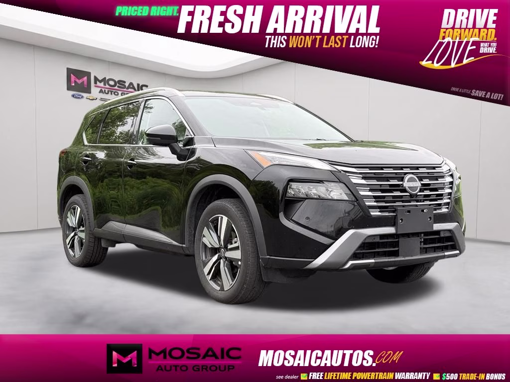 2026 Super Black Nissan Rogue SL AWD SUV