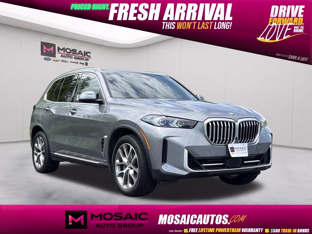 2026 Gray Metallic BMW X5 xDrive40i AWD SUV