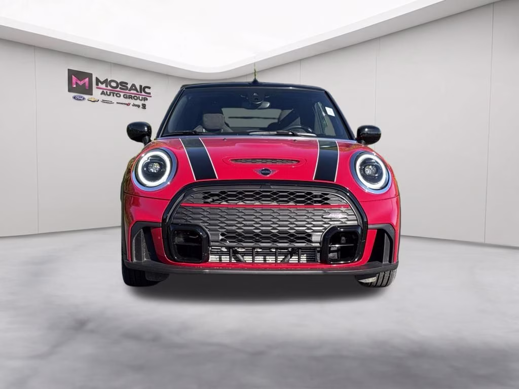 2022 Chili Red MINI John Cooper Works Signature FWD Convertible