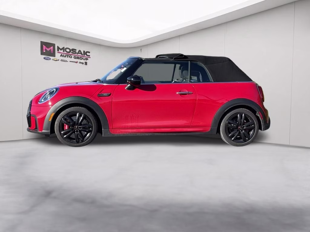 2022 Chili Red MINI John Cooper Works Signature FWD Convertible