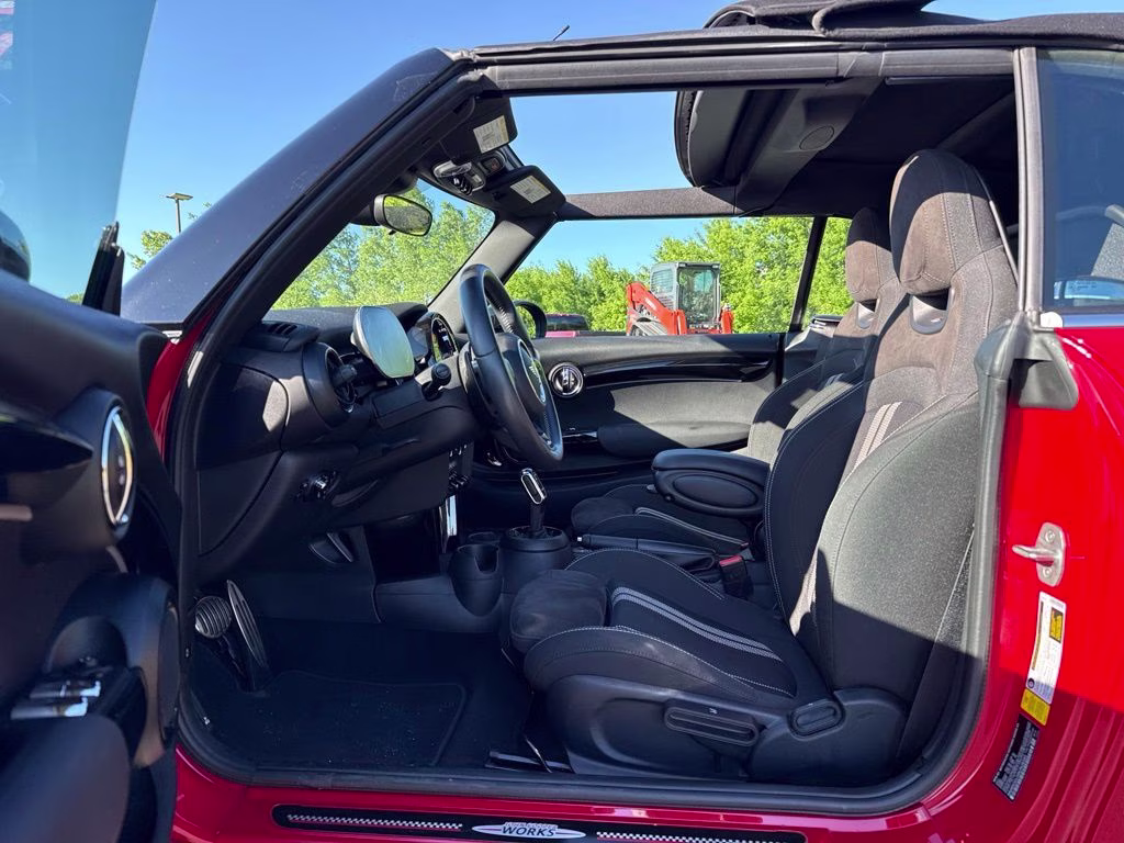 2022 Chili Red MINI John Cooper Works Signature FWD Convertible