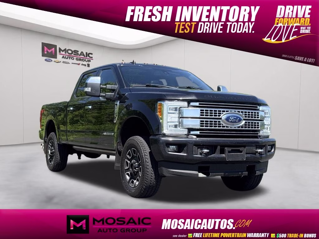 2019 Ford Super Duty F-250 SRW Platinum 4X4 Truck