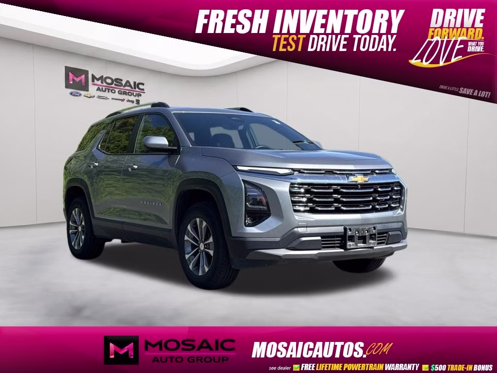 2025 Sterling Gray Metallic Chevrolet Equinox LT AWD SUV
