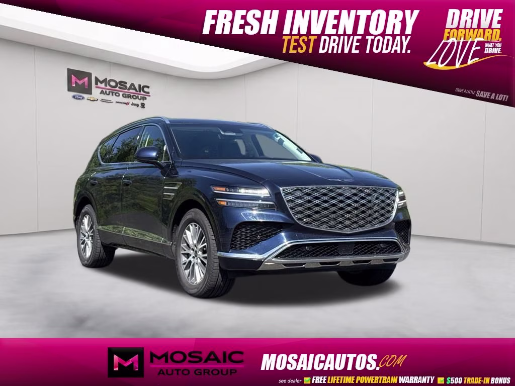 2025 Capri Blue Genesis GV80 2.5T AWD SUV