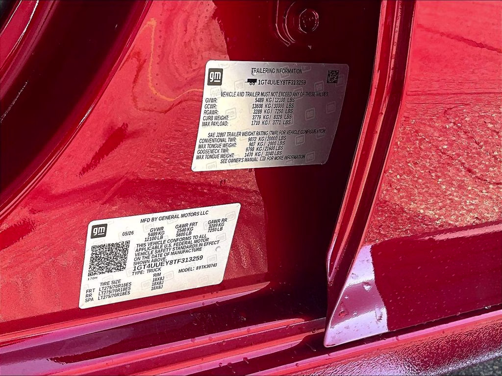 2026 Volcanic Red Tintcoat GMC Sierra 3500HD SLT 4X4 Truck