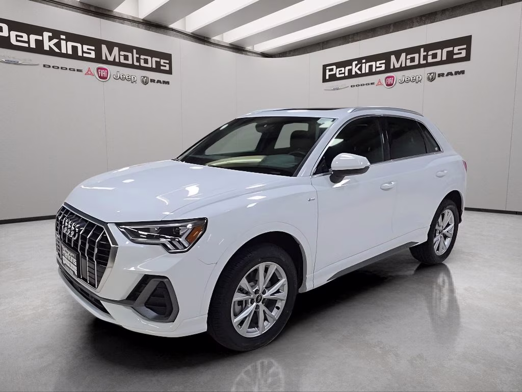 2025 White Audi Q3 Premium AWD SUV