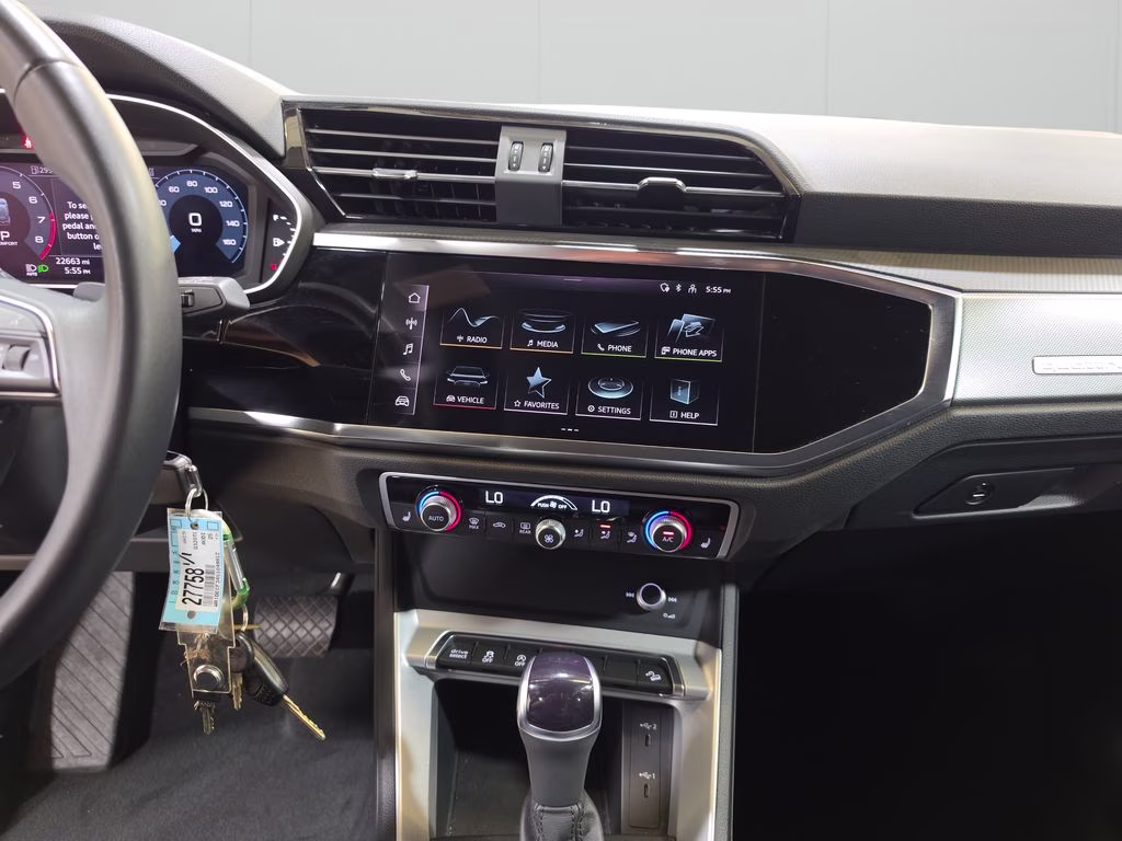 2025 White Audi Q3 Premium AWD SUV