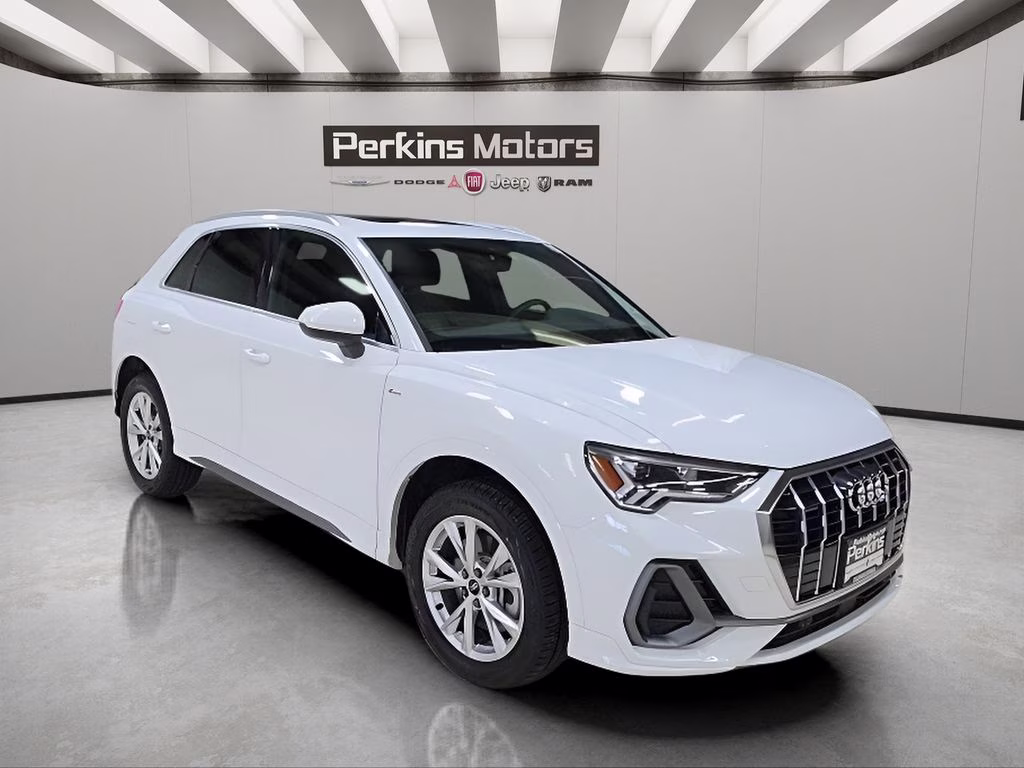 2025 White Audi Q3 Premium AWD SUV