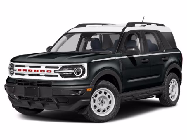 2023 Shadow Black Ford Bronco Sport Heritage 4X4 SUV