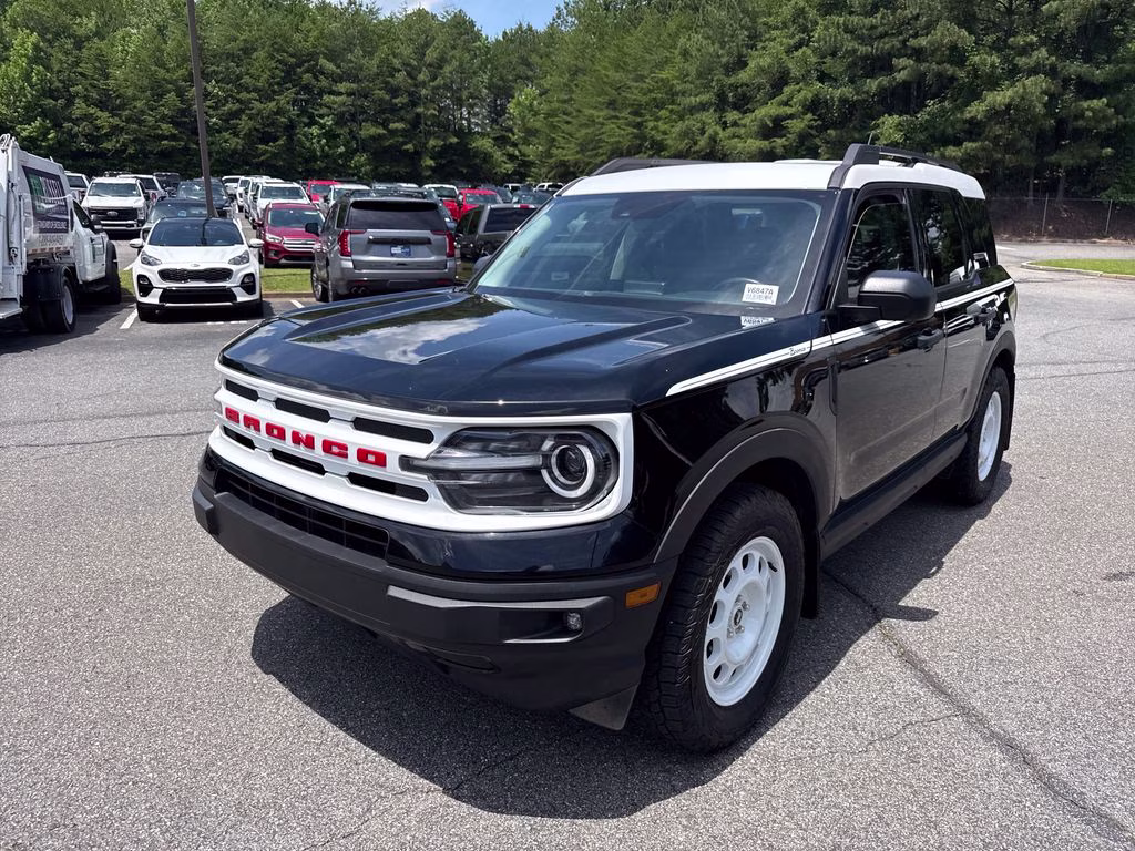 2023 Shadow Black Ford Bronco Sport Heritage 4X4 SUV