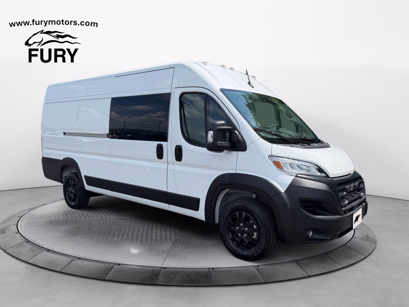 2026 Bright White Clearcoat Ram ProMaster 3500 High Roof FWD Van