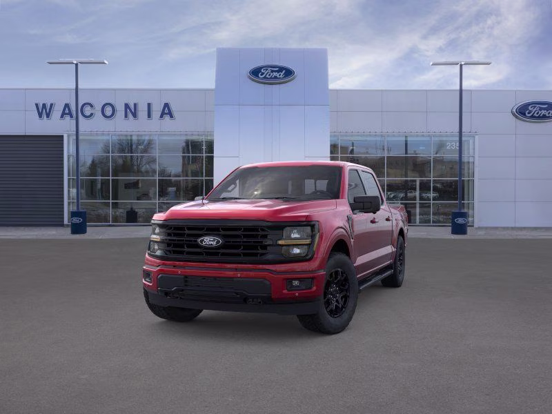 2026 Ruby Red Metallic Tinted Clearcoat Ford F-150 XLT 4X4 Truck