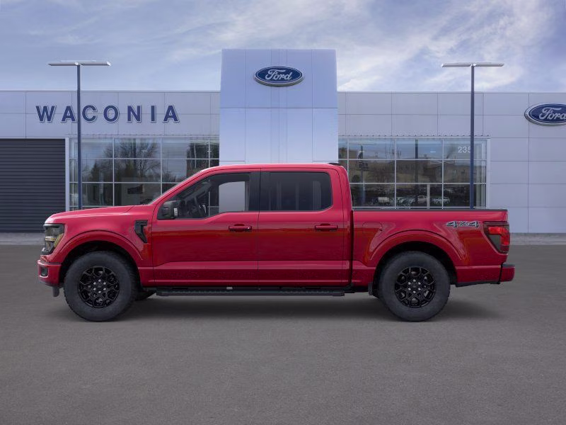 2026 Ruby Red Metallic Tinted Clearcoat Ford F-150 XLT 4X4 Truck