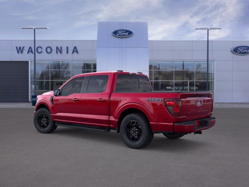 2026 Ruby Red Metallic Tinted Clearcoat Ford F-150 XLT 4X4 Truck