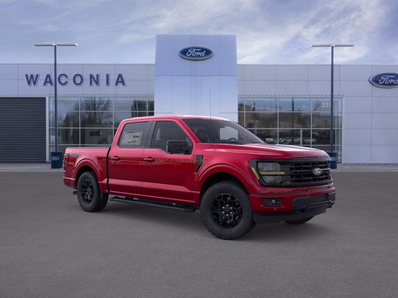 2026 Ruby Red Metallic Tinted Clearcoat Ford F-150 XLT 4X4 Truck