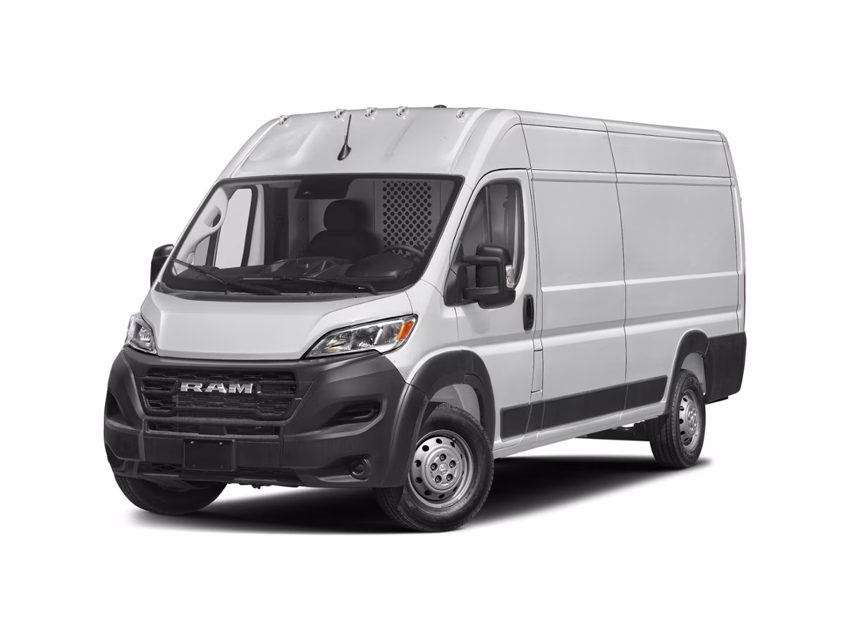 2026 Bright White Clearcoat Ram ProMaster 3500 High Roof FWD Van