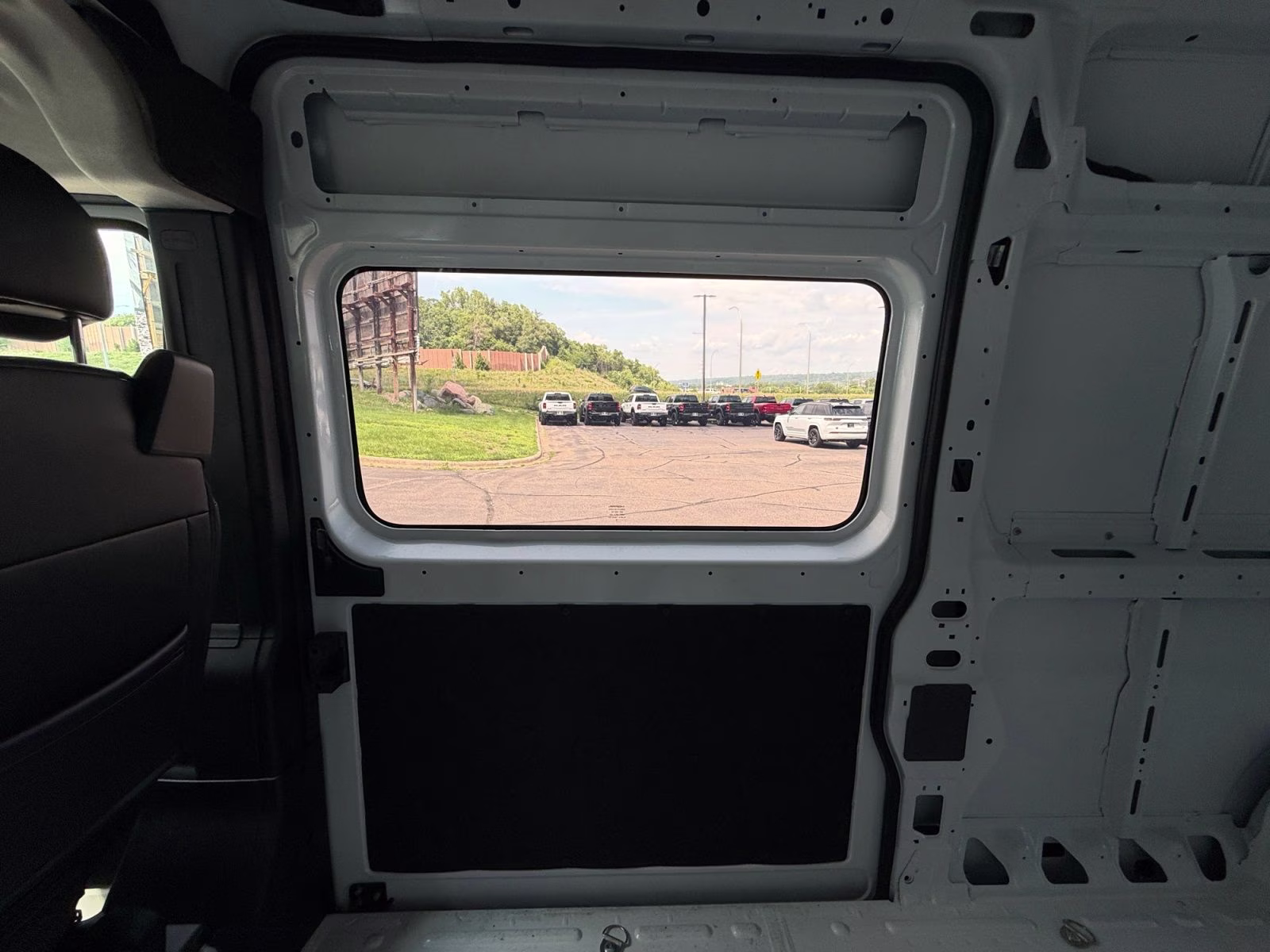2026 Bright White Clearcoat Ram ProMaster 3500 High Roof FWD Van