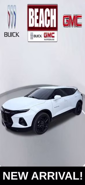 2021 Summit White Chevrolet Blazer LT FWD SUV