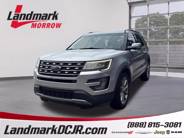 2016 Ingot Silver Ford Explorer Limited 4X4 SUV