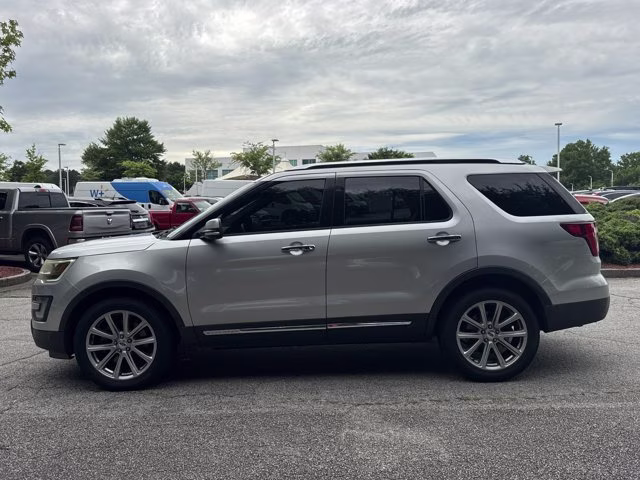 2016 Ingot Silver Ford Explorer Limited 4X4 SUV