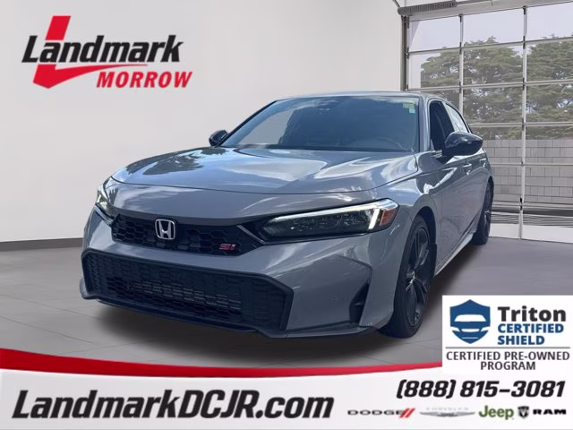 2025 Urban Gray Pearl Honda Civic Si FWD Sedan