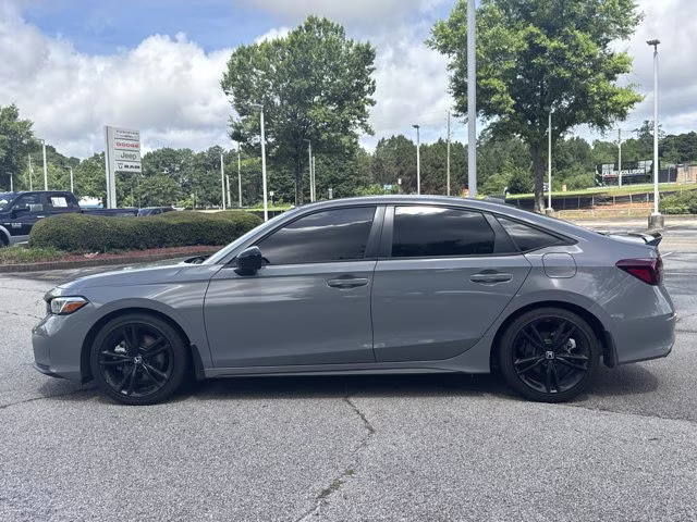 2025 Urban Gray Pearl Honda Civic Si FWD Sedan