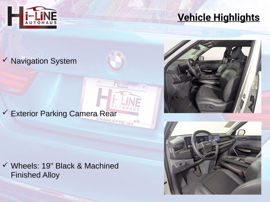 2024 Snow White Pearl Kia EV9 Light Long Range RWD SUV
