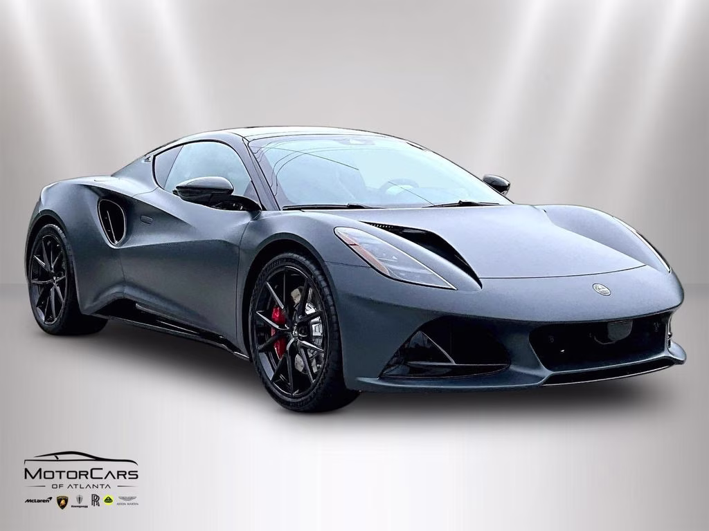 2026 Satin Nebulous Grey Lotus Emira V6 SE Scura Edition RWD Coupe