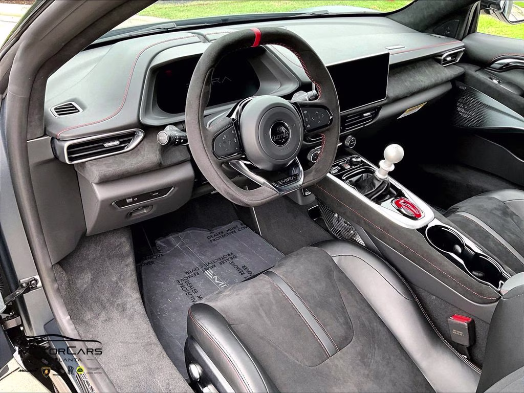 2026 Satin Nebulous Grey Lotus Emira V6 SE Scura Edition RWD Coupe