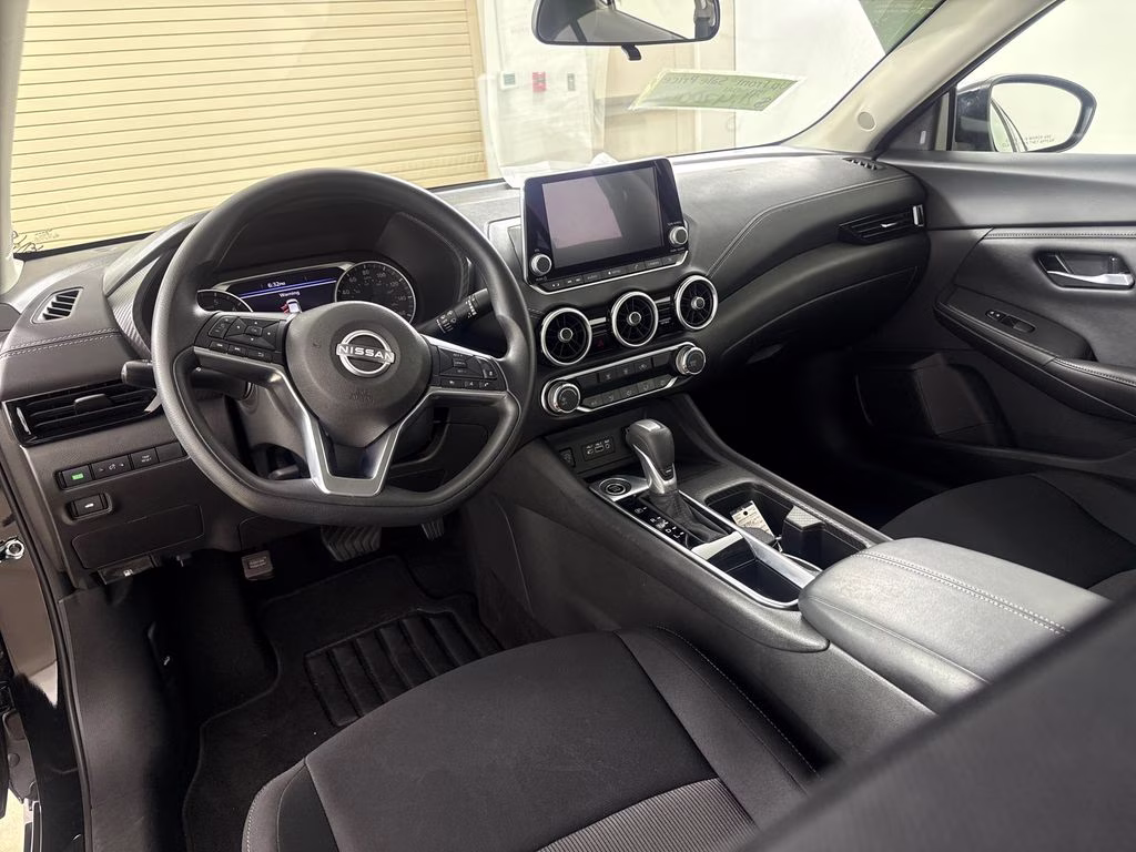 2025 Super Black Nissan Sentra SV FWD Sedan