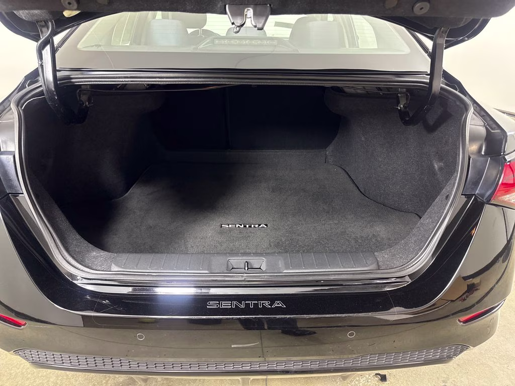 2025 Super Black Nissan Sentra SV FWD Sedan