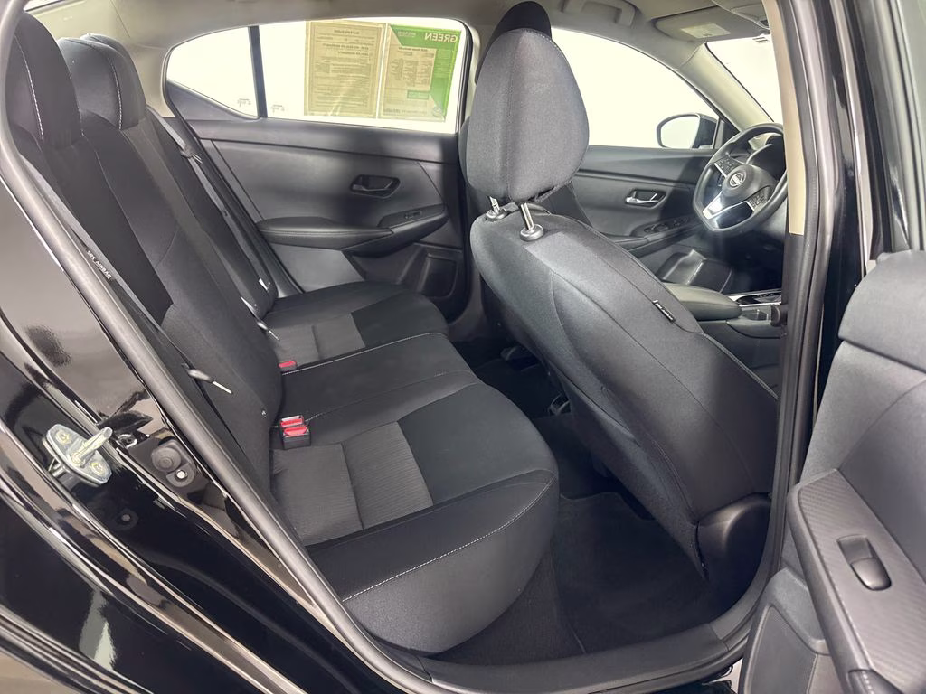 2025 Super Black Nissan Sentra SV FWD Sedan