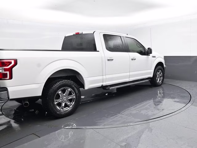 2019 White Ford F-150 4X4 Truck