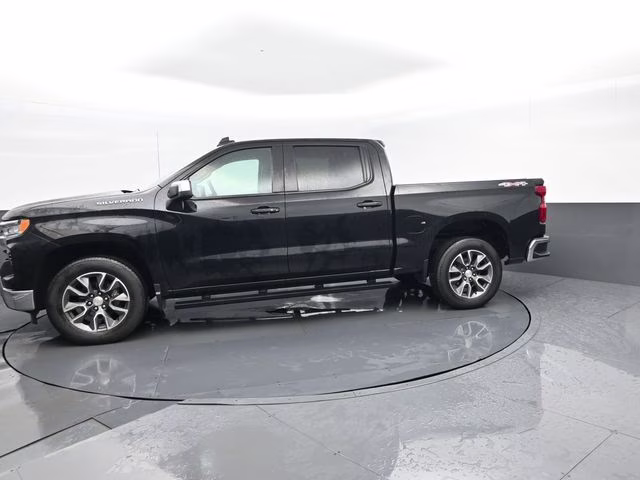 2023 Black Chevrolet Silverado 1500 LT 4X4 Truck