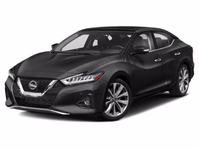 2021 Deep Blue Pearl Nissan Maxima Platinum FWD Sedan