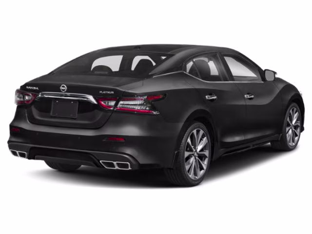 2021 Deep Blue Pearl Nissan Maxima Platinum FWD Sedan