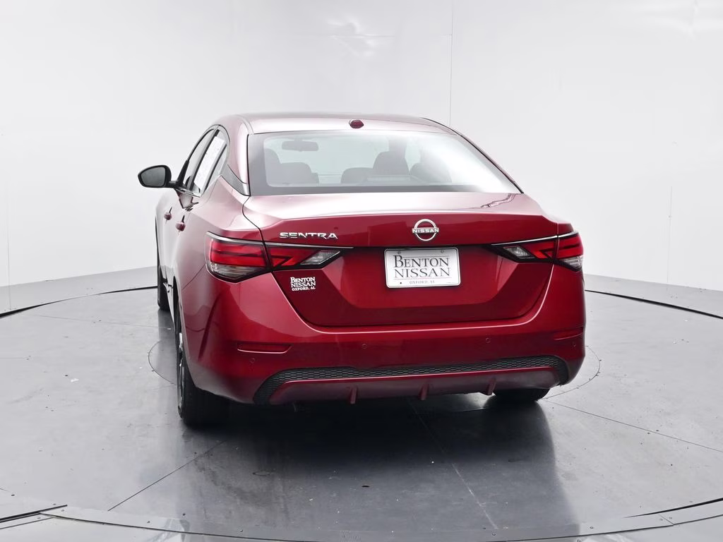 2025 Scarlet Ember Tintcoat Nissan Sentra SV FWD Sedan