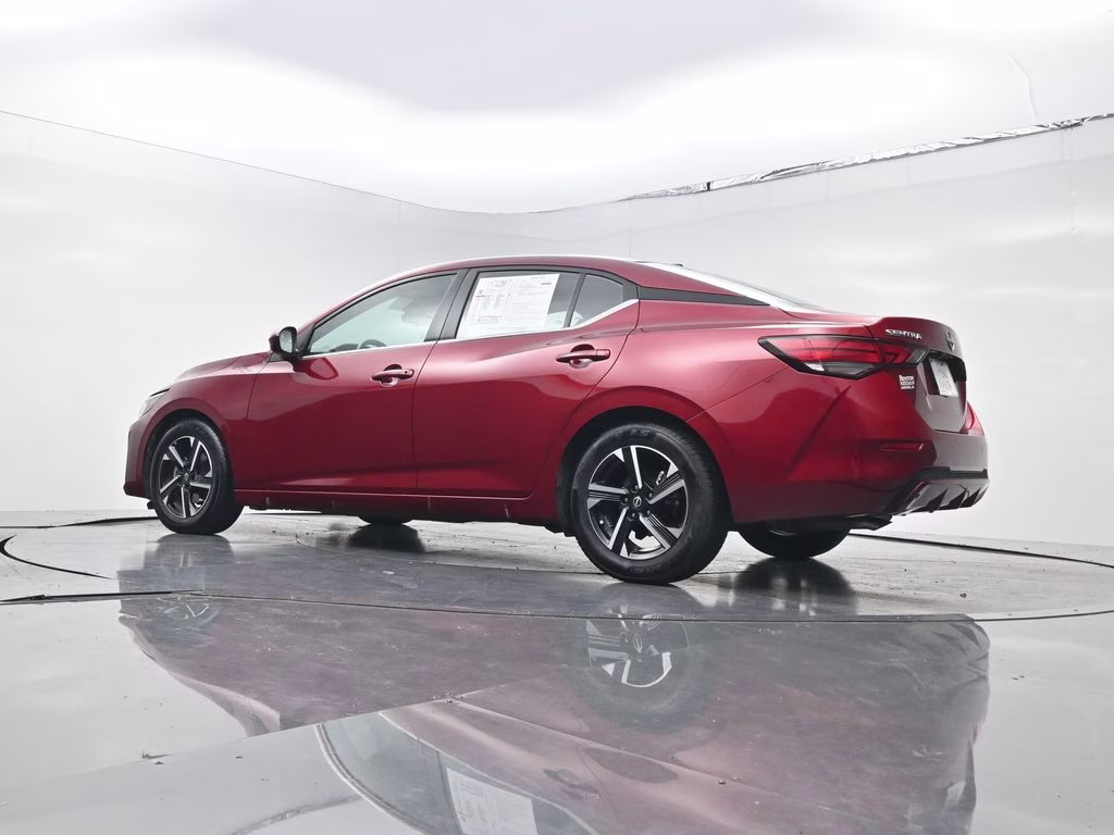 2025 Scarlet Ember Tintcoat Nissan Sentra SV FWD Sedan
