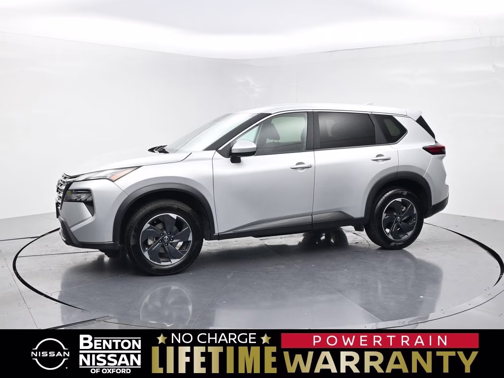 2024 Brilliant Silver Metallic Nissan Rogue SV AWD SUV