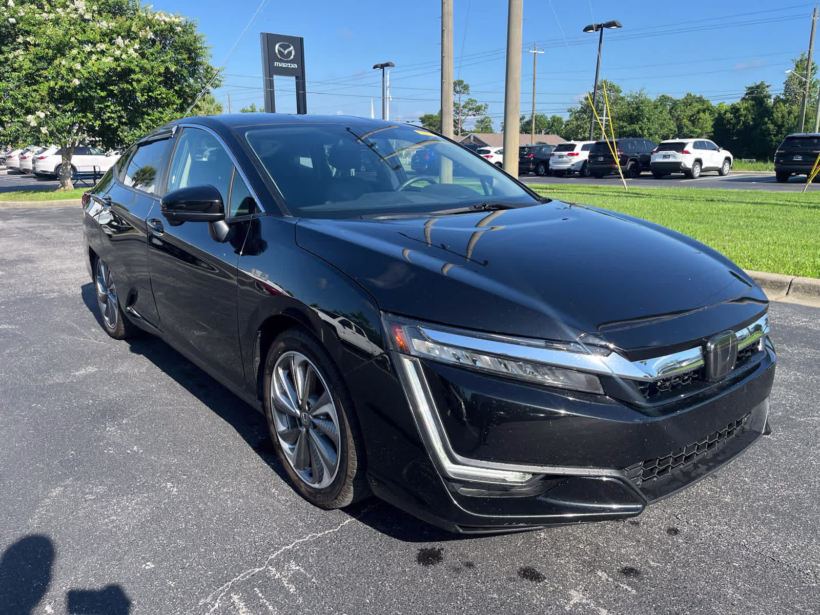2018 Crystal Black Pearl Honda Clarity Plug-In Hybrid Touring FWD Sedan