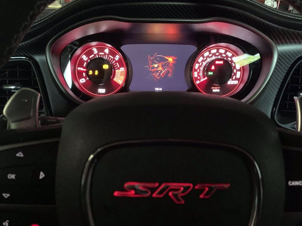 2023 Granite Crystal Metallic Clearcoat Dodge Challenger SRT Hellcat Redeye Widebody RWD Coupe