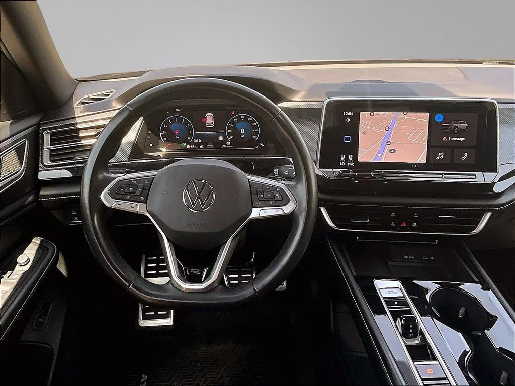 2024 Pure Gray Volkswagen Atlas Cross Sport 2.0T SEL Premium R-Line AWD SUV