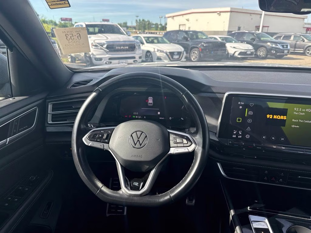 2024 Pure Gray Volkswagen Atlas Cross Sport 2.0T SEL Premium R-Line AWD SUV