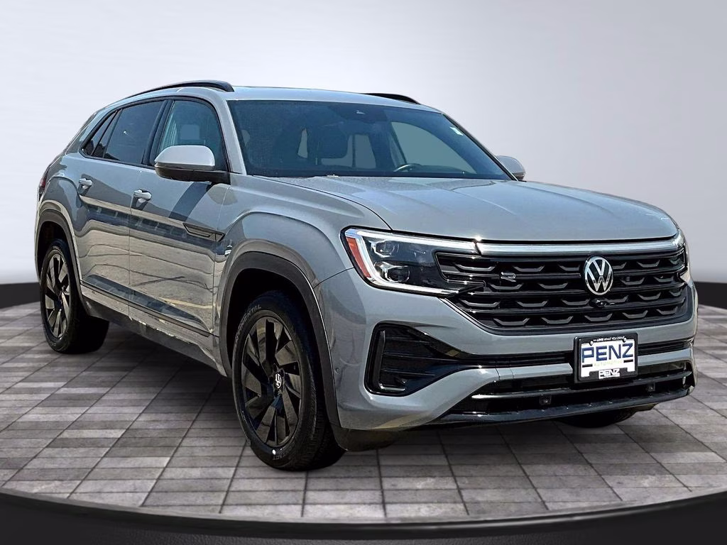 2024 Pure Gray Volkswagen Atlas Cross Sport 2.0T SEL Premium R-Line AWD SUV