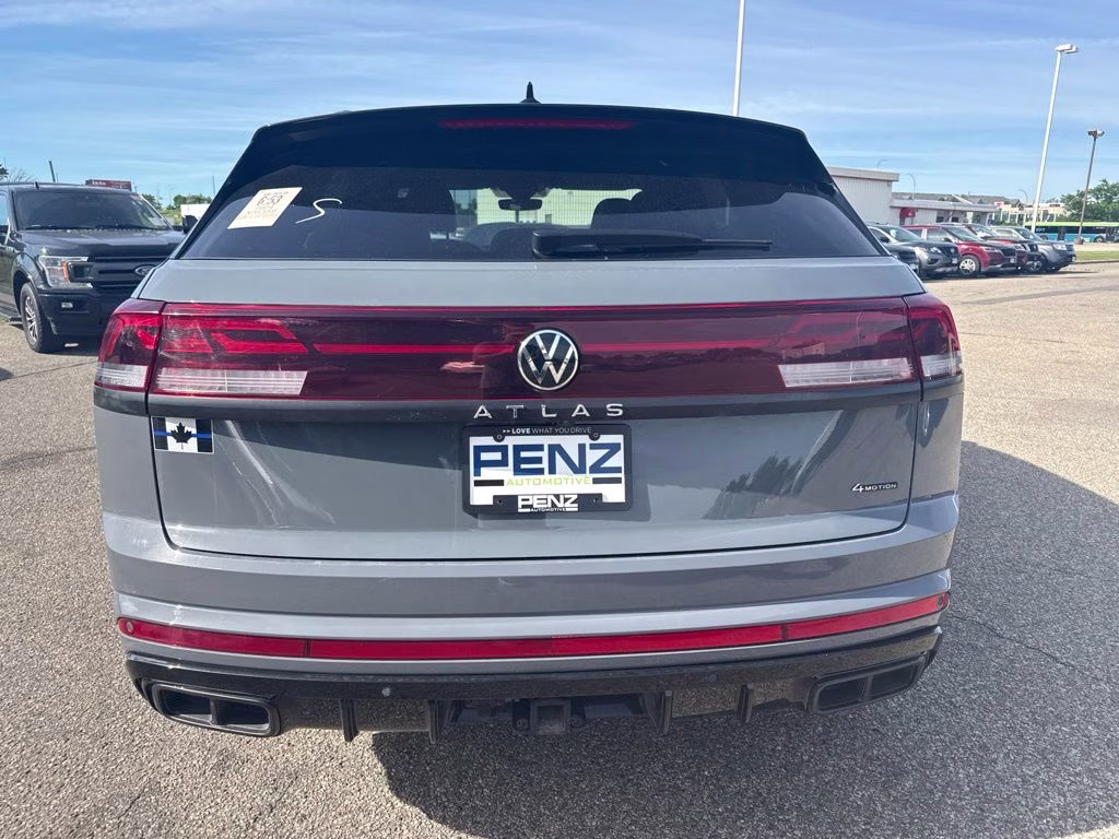 2024 Pure Gray Volkswagen Atlas Cross Sport 2.0T SEL Premium R-Line AWD SUV