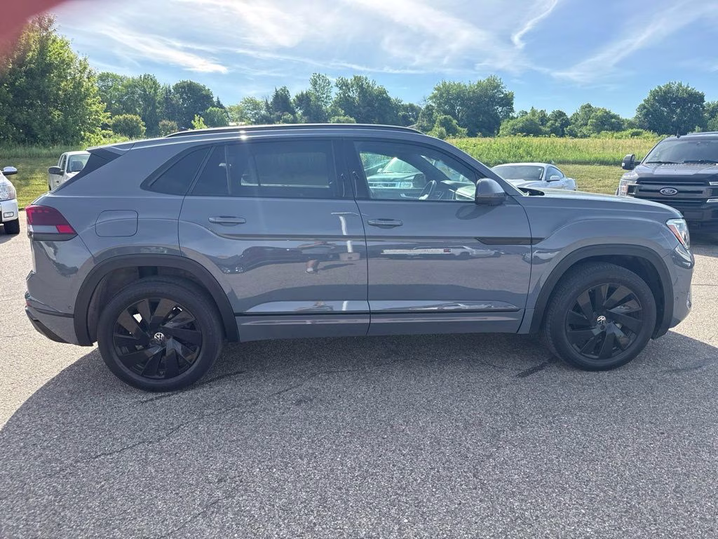2024 Pure Gray Volkswagen Atlas Cross Sport 2.0T SEL Premium R-Line AWD SUV