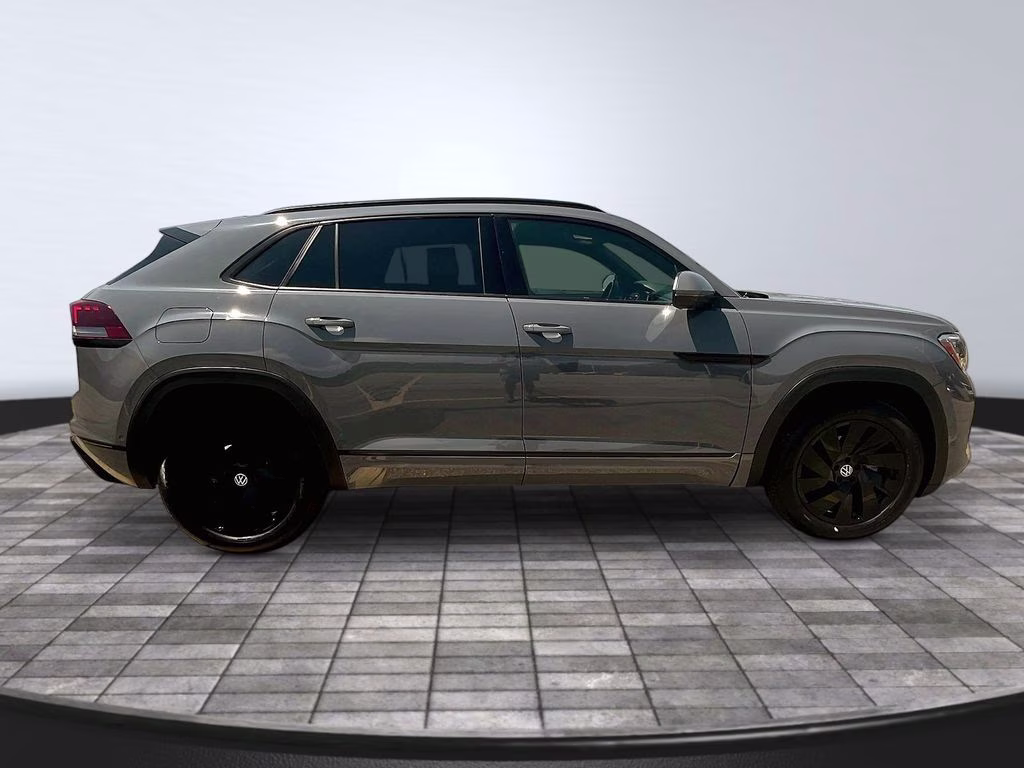2024 Pure Gray Volkswagen Atlas Cross Sport 2.0T SEL Premium R-Line AWD SUV