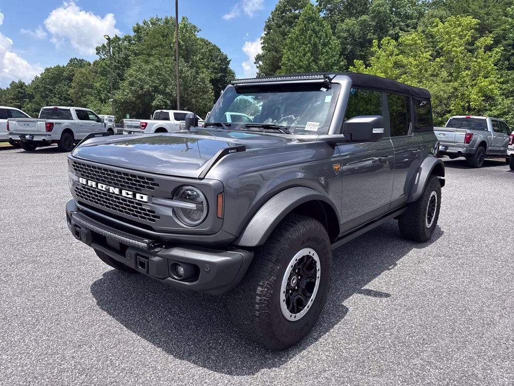 2023 Carbonized Gray Metallic Ford Bronco Badlands 4X4 SUV